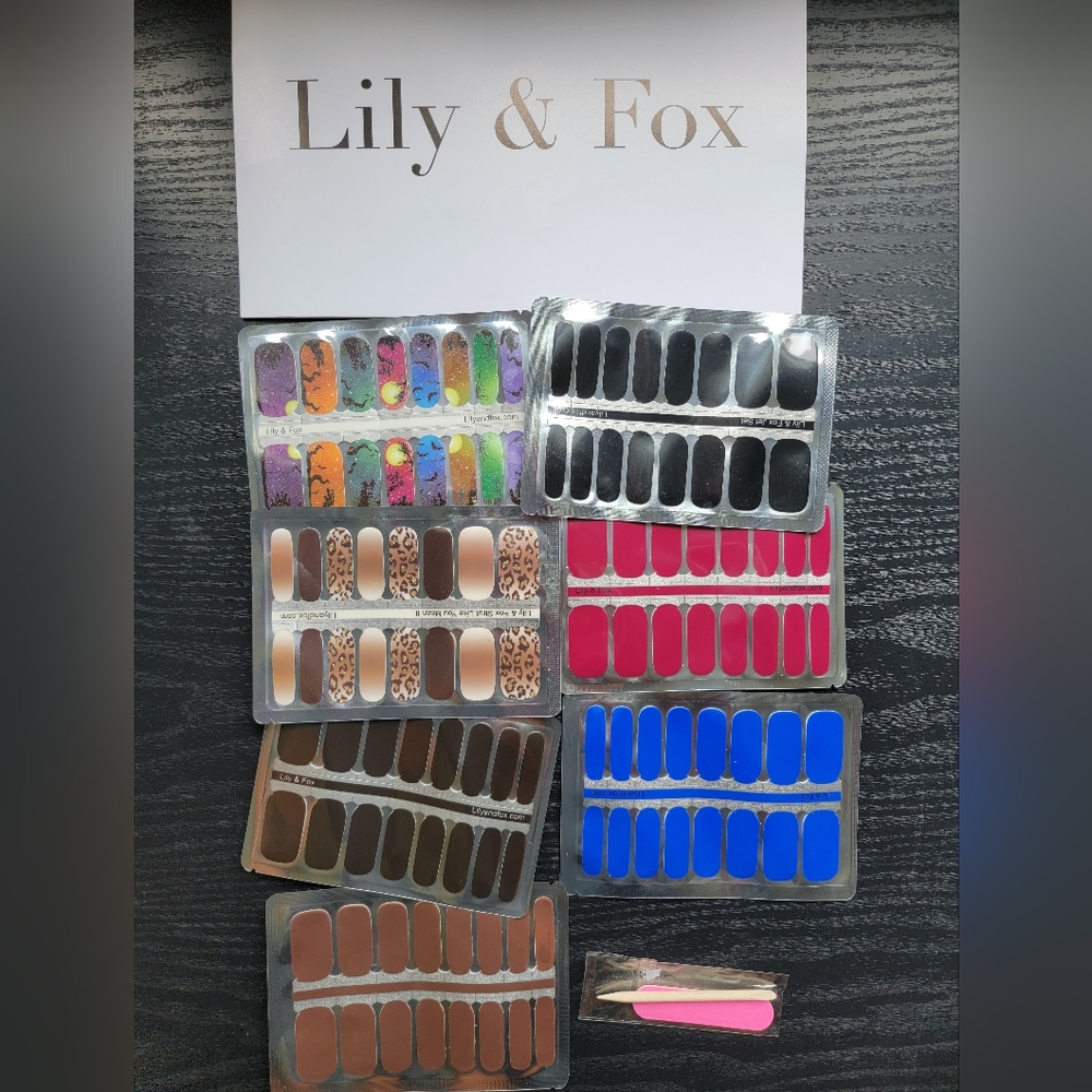 Lily & fox nail stickers